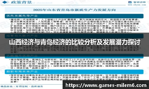 山西经济与青岛经济的比较分析及发展潜力探讨